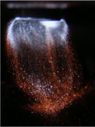 Coloured sonoluminescence of xenon in concentrated sulfuric acid with dissolved sodium salt. University of Göttingen
