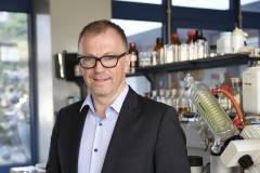 Prof.Dr. Andreas Hirsch, holder of the Chair of Organic Chemistry II at FAU, has received an ERC Advanced Grant for the second time. FAU/Boris Mijat